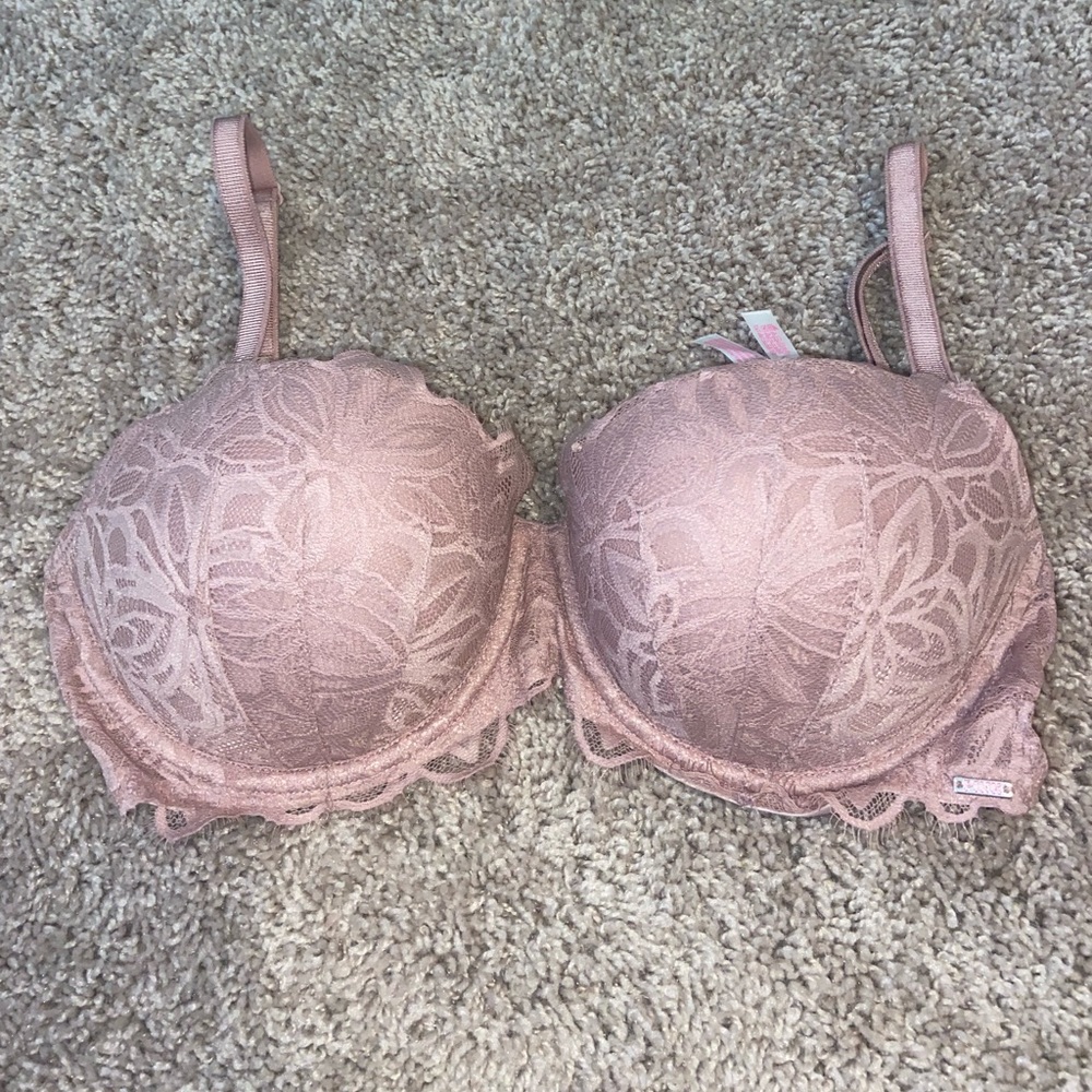 PINK lace bra